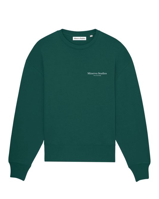 Art of Living Crewneck - Bottle Green