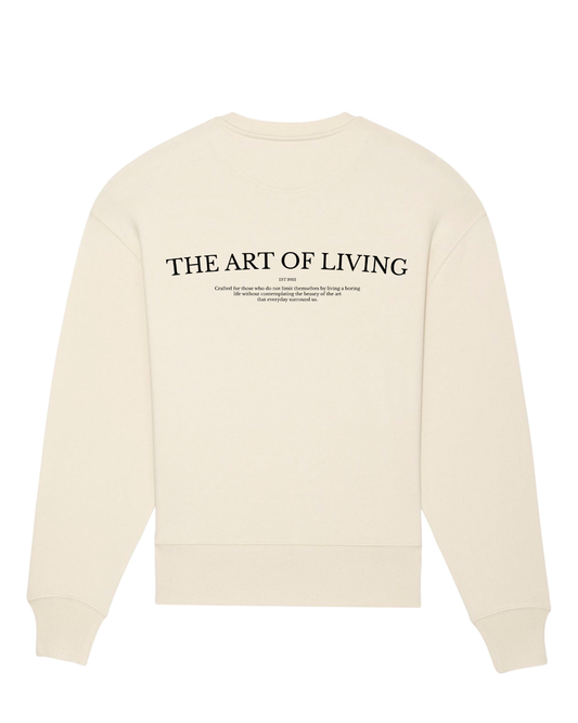 Art of Living Crewneck - Cream