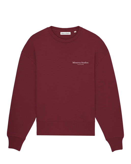 Art of Living Crewneck - Burgundy